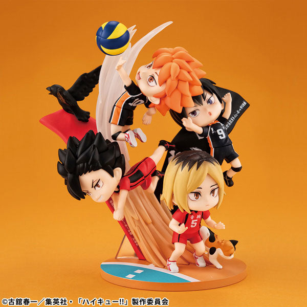 Haikyuu!! - Hinata Shouyou - Kageyama Tobio - Kozume Kenma - Kuroo Tetsurou - FigUnity (MegaHouse)