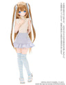 1/3 Scale's 45 Striped Knee-high Socks Pastel Blue x White (DOLL ACCESSORY)