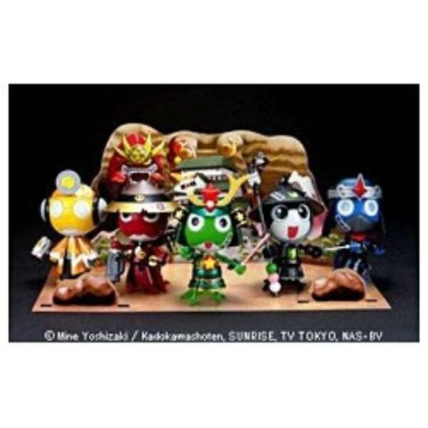 Keroro Gunso Plastic Model Collection DX04 Samurai Keroro Platoon Set