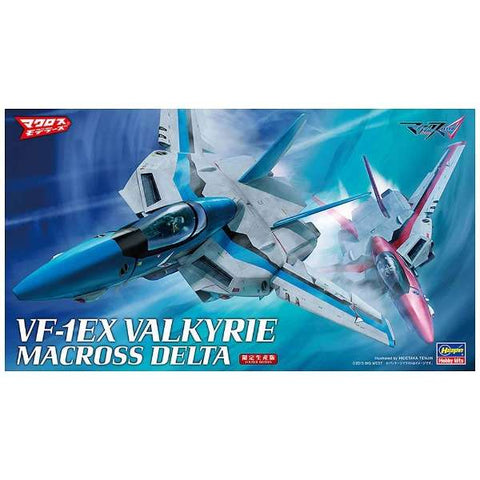 Macross Delta - VF-1EX Valkyrie (Hayate Immelmann Unit) - VF-1EX Valkyrie (Mirage Farina Jenius Unit) - 1/72 (Hasegawa)