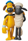 Shaun the Sheep - Bitzer - Shaun - Ultra Detail Figure No.429 (Medicom Toy)