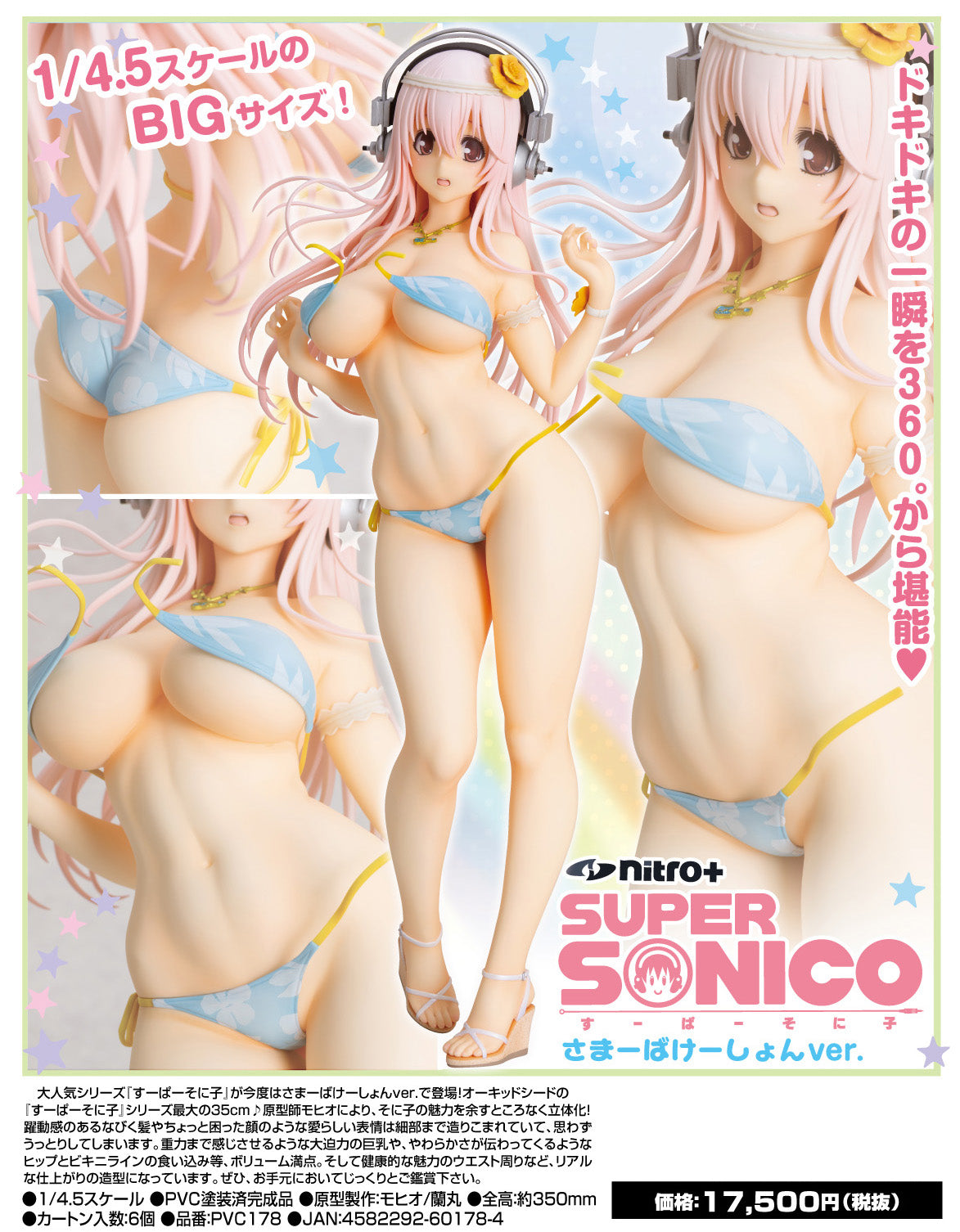 SoniComi (Super Sonico) - Sonico - 1/4.5 - Summer Vacation ver