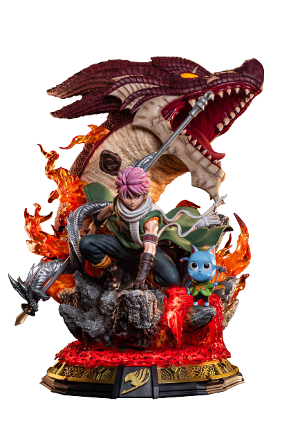 Fairy Tail - Happy - Igneel - Natsu Dragneel - 1/4 - Big Fairy Tail - Happy - Igneel - Natsu Dragneel - 1/4 - Big