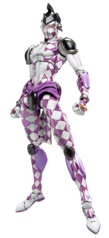 Jojo no Kimyou na Bouken - Ougon no Kaze - Purple Haze - Super Action Statue #47 (Medicos Entertainment)