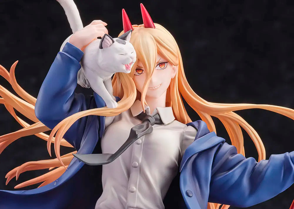 S-FIRE 1/7 パワー&ニャーコ チェンソーマン パワー＆ニャーコ 1/7 完成品フィギュア (S-FIRE 公式