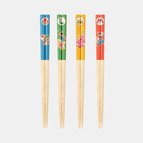 Super Mario - Family Life Collection - Chopstick Set - Nintendo Tokyo Exclusive (Nintendo Store)