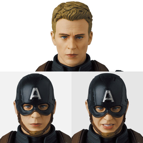 Captain America: The Winter Soldier - Captain America - Mafex  No.202 - Stealth Suit (Medicom Toy)