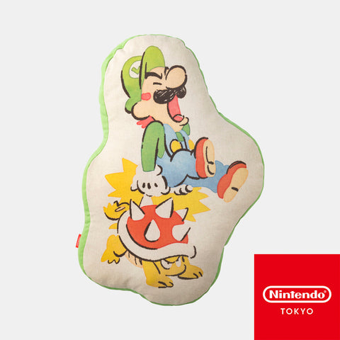 Super Mario - Family Life Collection - Cushion - Luigi Ver. - Nintendo Tokyo Exclusive (Nintendo Store)