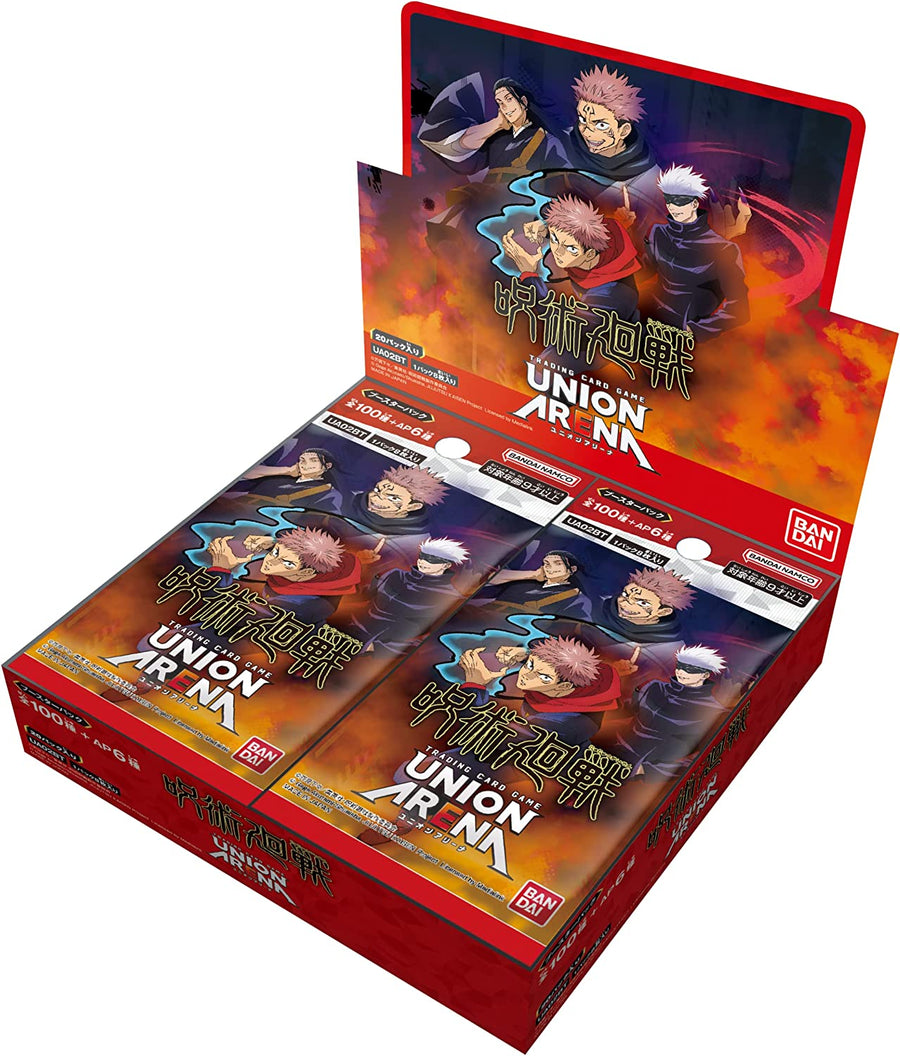 UNION ARENA Trading Card Game - Booster Pack - Jujutsu Kaisen (Bandai) - Solaris Japan UNION ARENA Trading Card Game - Booster Pack - Jujutsu Kaisen (Bandai) - Solaris Japan