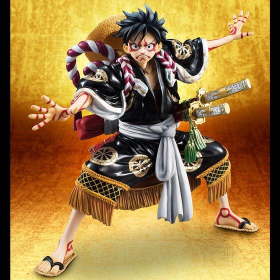 One Piece - Monkey D. Luffy - Excellent Model - Portrait.Of.Pirates "Kabuki-Edition" - 1/8 - Saien