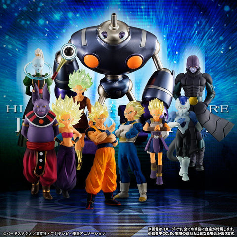 HG Dragon Ball Super - Sixth Universe rivals ~ Set of 10 figures