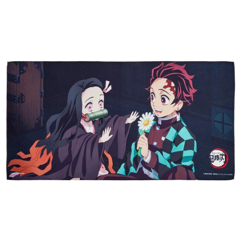 Demon Slayer - Tanjiro and Nezuko - Bath Towel (Bandai) [Shop Exclusive]