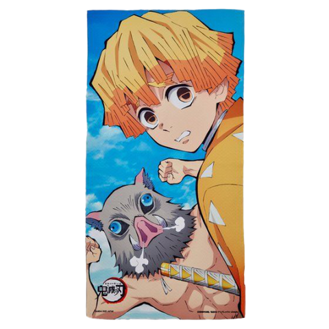 Demon Slayer - Zenitsu and Inosuke - Bath Towel (Bandai) [Shop Exclusive]