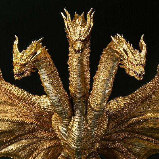 S.H.MonsterArtsキングギドラ2019 Special color S.H. MonsterArts Ghidorah 2019 Special Color Version Review