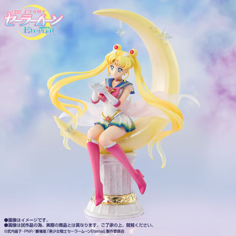 Gekijouban Bishoujo Senshi Sailor Moon Eternal - Super Sailor Moon - Figuarts Zero Chouette - Bright Moon & Legendary Silver Crystal (Bandai Spirits) [Shop Exclusive]