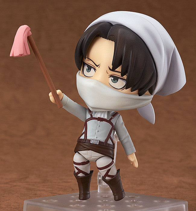 Levi - Nendoroid #417 - Cleaning ver. (Good Smile Company)