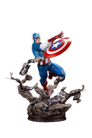 Marvel Universe Avengers - Captain America - 1/6 - Fine Art Statue (Kotobukiya)