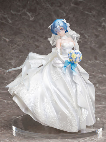 Re:Zero kara Hajimeru Isekai Seikatsu - Rem - F:Nex - 1/7 - Wedding Dress (FuRyu) [Shop Exclusive]