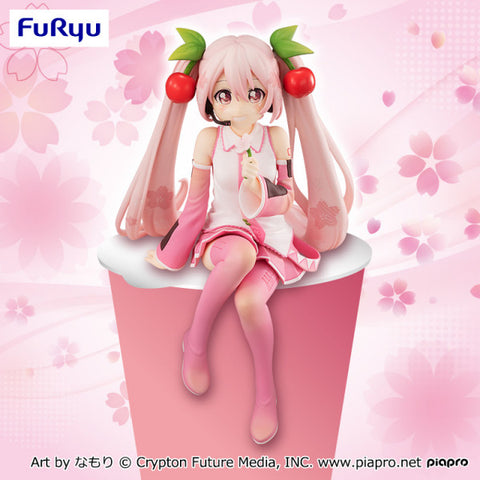 Piapro Characters - Hatsune Miku - Noodle Stopper Figure - Sakura, 2022 (FuRyu)