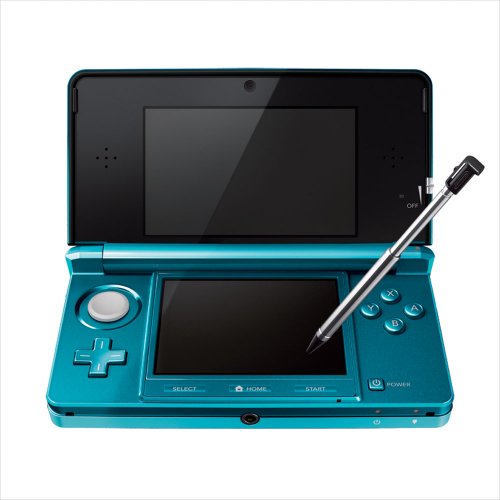 Nintendo 3DS (Aqua Blue) - Solaris Japan