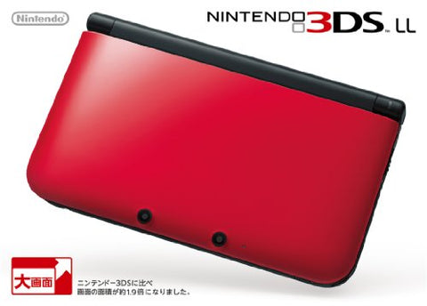 Nintendo 3DS LL (Red x Black)