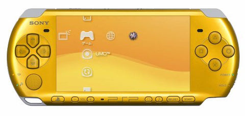 PSP PlayStation Portable Slim & Lite - Bright Yellow Value Pack (PSPJ-30003)