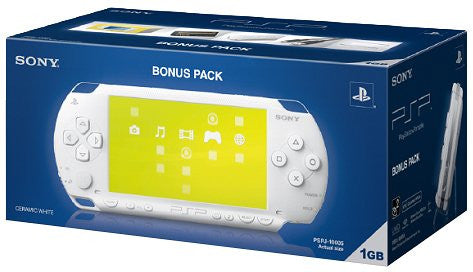 PSP PlayStation Portable Bonus Pack - Ceramic White (PSPJ-10005)