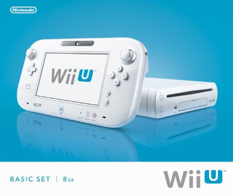 Nintendo Wii U Console 32GB W/ Super Smash Bros And Mario Kart 7  +Accessories