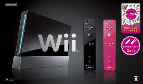 Nintendo Wii (for Japanese games only) (Black incl. Wii Party