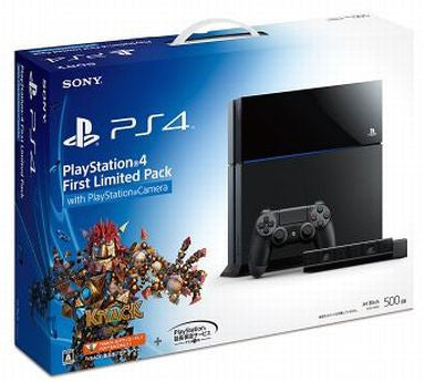 PlayStation 4 First Limited Pack with Playstation Camera and Knack DLC Product Code CUHJ-10001
