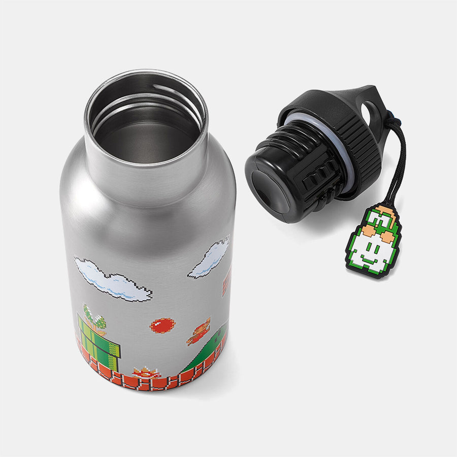 Super Mario - Travel Collection - Stainless Water Bottle (Nintendo Store)