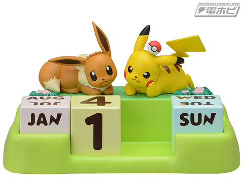Pocket Monsters - Pikachu - Eievui - Eternal Calendar (SEGA)