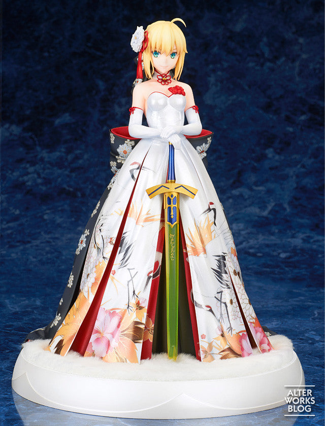 ゲームキャラクター Fate/stay night SABER 1/7 Haregi Ver. Fate/stay night - Saber Kimono Version Figure: Aniplex