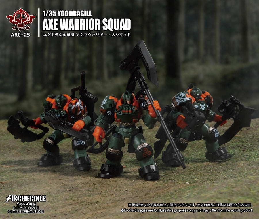 ARC-24 ARCHECORE - Saga of Ymirus Yggdrasill - Axe Warrior Squad - 1/35 (Toys Alliance Limited)