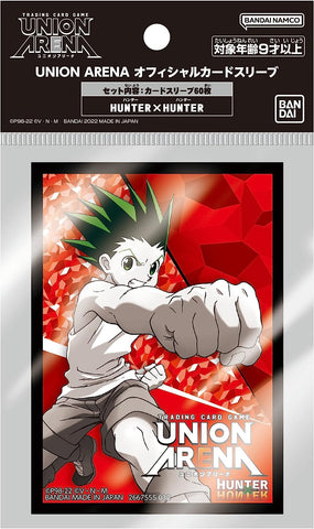 UNION ARENA Trading Card Game - Official Card Sleeve - HUNTER×HUNTER (Bandai)