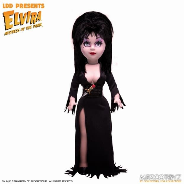 Living Dead Dolls - Elvira Mistress of the Dark - Elvira (Mezco)