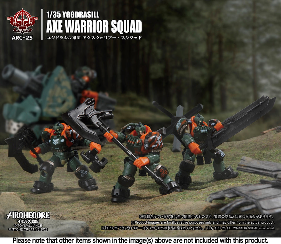 ARC-24 ARCHECORE - Saga of Ymirus Yggdrasill - Axe Warrior Squad - 1/35 (Toys Alliance Limited)