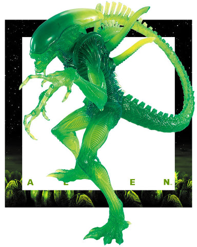 Alien: Resurrection - Alien Warrior - Super Special Series - Skeleton Green ver. (FuRyu)