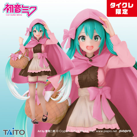 Vocaloid - Hatsune Miku - Hatsune Miku Wonderland Figure - Red Riding Hood Taito Crane Online Limited ver. (Taito)