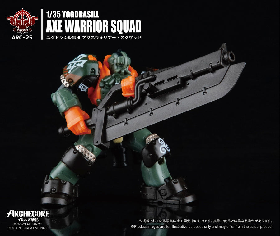 ARC-24 ARCHECORE - Saga of Ymirus Yggdrasill - Axe Warrior Squad - 1/35 (Toys Alliance Limited)