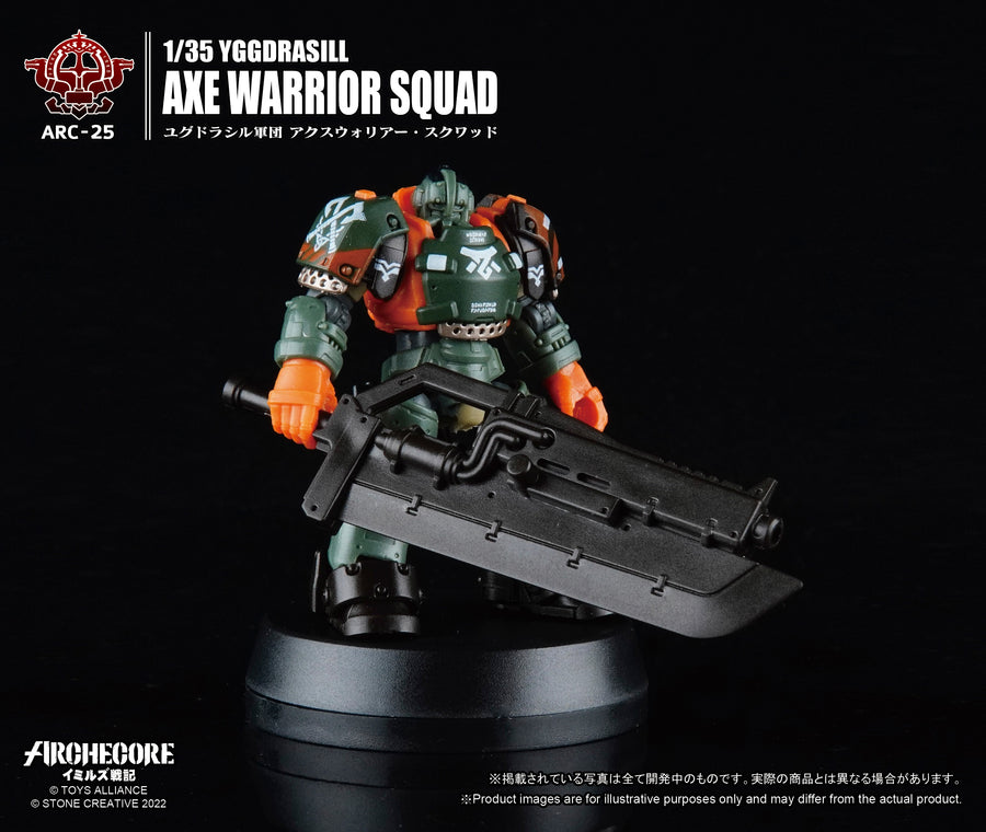 ARC-24 ARCHECORE - Saga of Ymirus Yggdrasill - Axe Warrior Squad - 1/35 (Toys Alliance Limited)