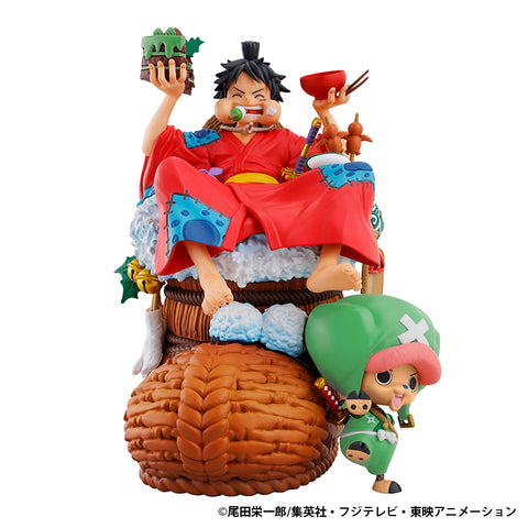 One Piece - Monkey D. Luffy - Tony Tony Chopper - Puchirama DX One Piece Logbox 01 - Puchirama Series (MegaHouse) [Shop Exclusive]