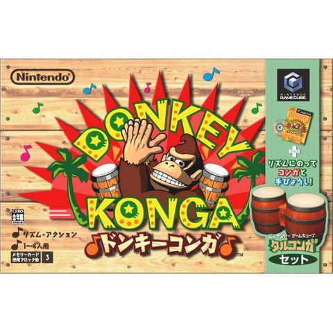 Donkey Konga (incl. drum controller)