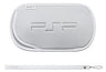 PSP PlayStation Portable Soft case and hand strap (white)