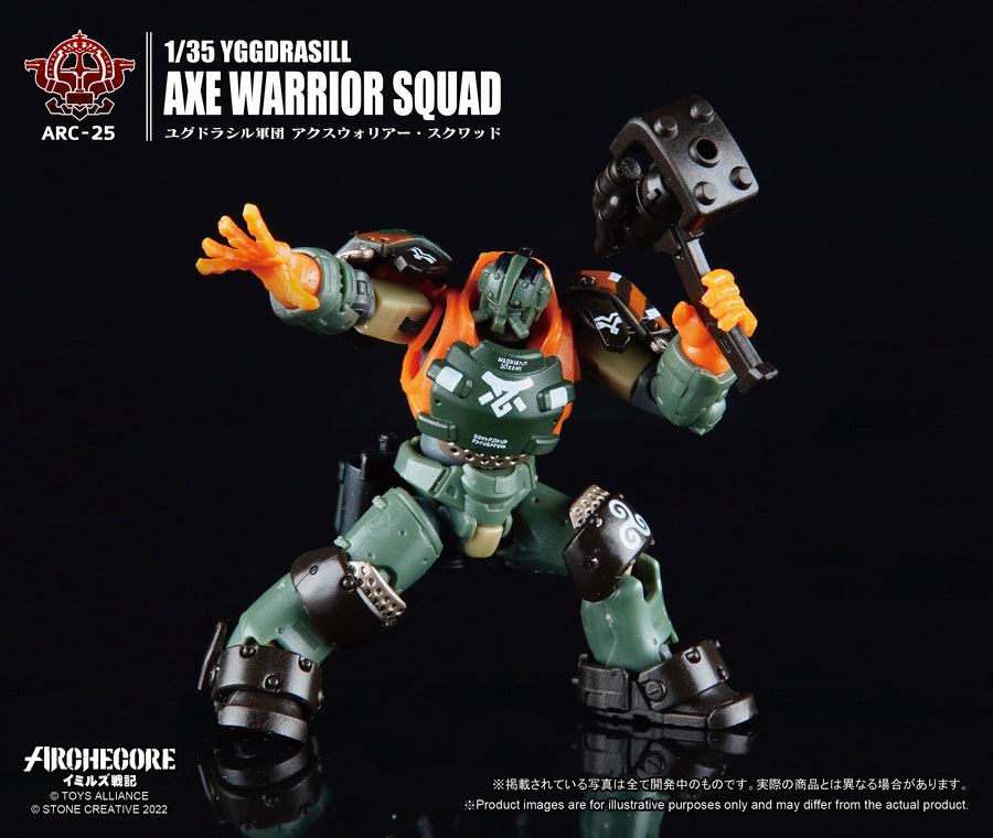 ARC-24 ARCHECORE - Saga of Ymirus Yggdrasill - Axe Warrior Squad - 1/35 (Toys Alliance Limited)