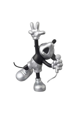 Mickey Mouse - Ultra Detail Figure - Roen Collection - 165 - Black and Silver ver. Shout ver. (Medicom Toy)