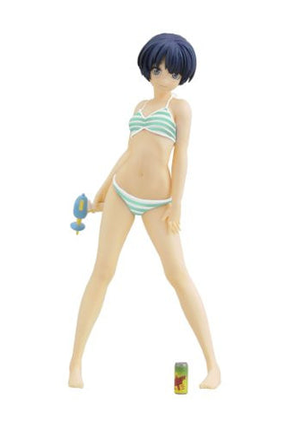 Ano Natsu de Matteru - Tanigawa Kanna - Gutto-Kuru Figure Collection La beauté #10 - 1/8 - Striped, Swimsuit ver. (CM's Corporation)
