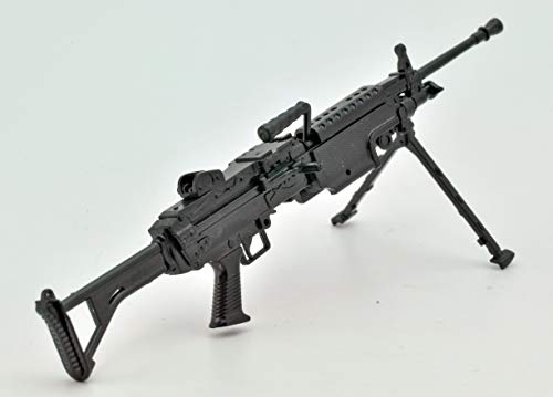 Little Armory LA 046 - 5.56 mm machine gun  (FN Minimi) - 1/12 (Tomytec)