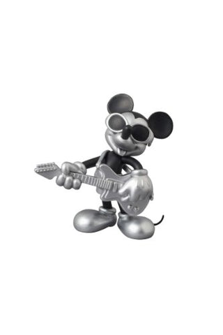 Mickey Mouse - Ultra Detail Figure - Roen Collection - 164 - Black and Silver ver. Grunge Rock ver. (Medicom Toy)