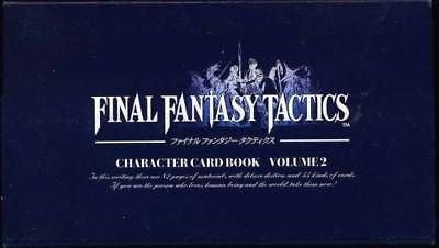 Final Fantasy Tactics Character Card Book Vol.2 / Ps